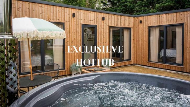 Exclusieve Hottub te koop-Houtgestookt/Elektrisch/Hybride, Tuin en Terras, Bubbelbaden en Hottubs, Vast, Nieuw, Afdekzeil, Filter