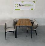 Hartman Corsica 5-delige diningset, Tuin en Terras, Tuinsets en Loungesets, Ophalen, 4 zitplaatsen, Teakhout, Nieuw