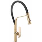 REA Hoog model keukenmengkraan - zwart/goud - luxe design..., Ophalen of Verzenden, Nieuw