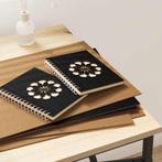 vidaXL Decorpanelen 12 pcs Zwart Eiken 30 x 42 x 0.27 cm, Hobby en Vrije tijd, Verzenden, Nieuw