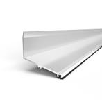 Aluminium muuraansluitprofiel voor serre-3000 mm-Wit gelijke, Nieuw, Ophalen of Verzenden