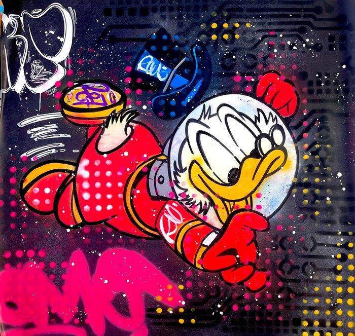 Moabit - Uncle Scrooge X Treasure in Space /Diptych/ XL, Antiek en Kunst, Kunst | Designobjecten
