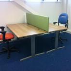 (MDK-104590) Assenburg slingerbureau nieuw melamine blad, Ophalen of Verzenden, In hoogte verstelbaar, Gebruikt, Stabureau