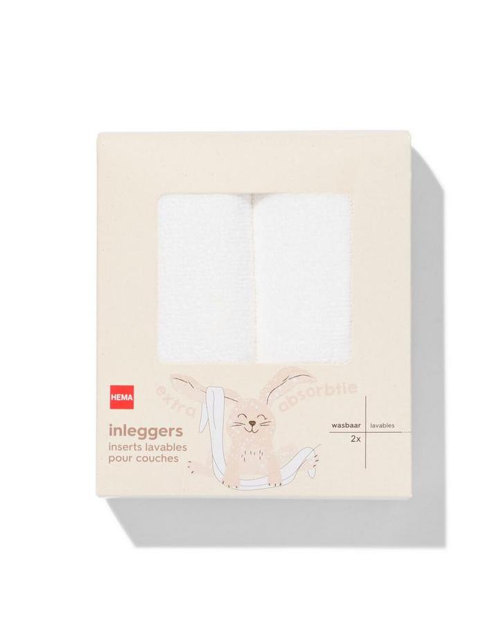 HEMA Wasbare luier inleggers - 2 stuks, Kinderen en Baby's, Badjes en Verzorging, Nieuw, Verzenden