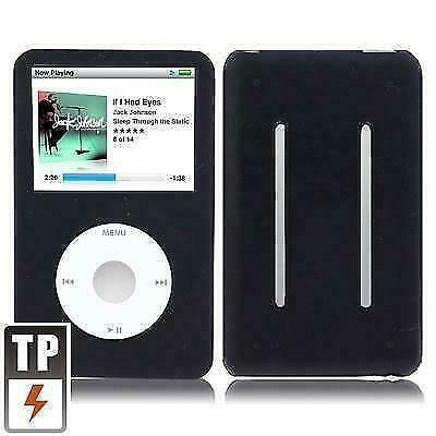 iPod Classic Silicone Hoes Skin Hoesje - Zwart, Audio, Tv en Foto, Mp3-spelers | Accessoires | Apple iPod, Opberg- of Beschermhoesje