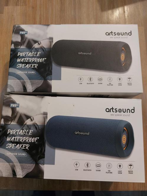 Bluetooth luidsprekers Artsound PWR02 blauw Nieuw, Audio, Tv en Foto, Luidsprekers, Nieuw, Overige merken, Minder dan 60 watt