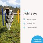 2dekans | Agility Voor De Hond - 16 delig - Agility set -, Dieren en Toebehoren, Ophalen of Verzenden, Zo goed als nieuw