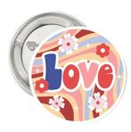 9 buttons of (kleding)magneten Love and Peace, Verzamelen, Speldjes, Pins en Buttons, Verzenden, Nieuw, Overige onderwerpen, Button