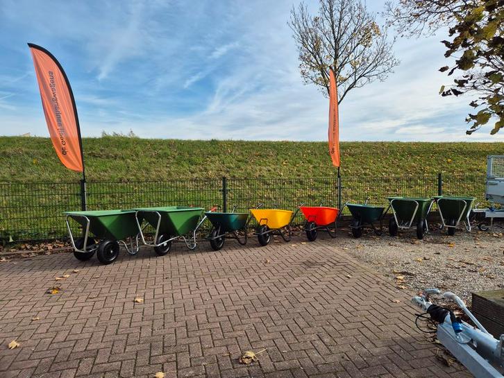 Mestkruiwagens - Stalkruiwagens voorraadactie, Dieren en Toebehoren, Paarden en Pony's | Overige Paardenspullen, Nieuw, Ophalen