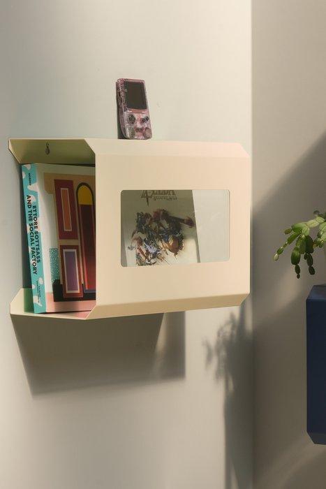 GROOVIDO - Wandrek - Staal, Glas - Panorama, Antiek en Kunst, Kunst | Designobjecten