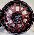 20 inch 6x135 / 6x139.7 HCW Racing F20B Gloss Black Red, Auto-onderdelen, Nieuw, Velg(en), Ophalen of Verzenden, 20 inch