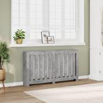 vidaXL Radiatorombouw 149x20x82 cm bewerkt hout betongrijs, Doe-het-zelf en Verbouw, Verwarming en Radiatoren, Verzenden, Nieuw