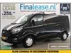 Ford Transit Custom 300 2.0 TDCI L2H1 Airco Cruise €255pm, Auto's, Bestelauto's, Zwart, Nieuw, Ford, Lease