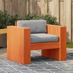 vidaXL Tuinbank 79x60x62 cm massief grenenhout wasbruin, Tuin en Terras, Tuinsets en Loungesets, Verzenden, Nieuw