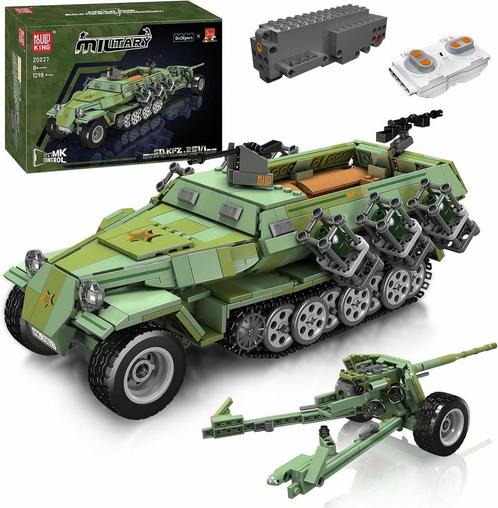 Mould King SD.KFZ.251/1 Remote Control (Voertuigen), Kinderen en Baby's, Speelgoed | Bouwstenen, Nieuw, Verzenden