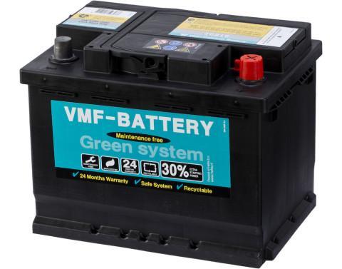 VMF Green System Calcium SMF accu | 56219 | 12V 62Ah, Auto-onderdelen, Accu's en Toebehoren, Ophalen of Verzenden