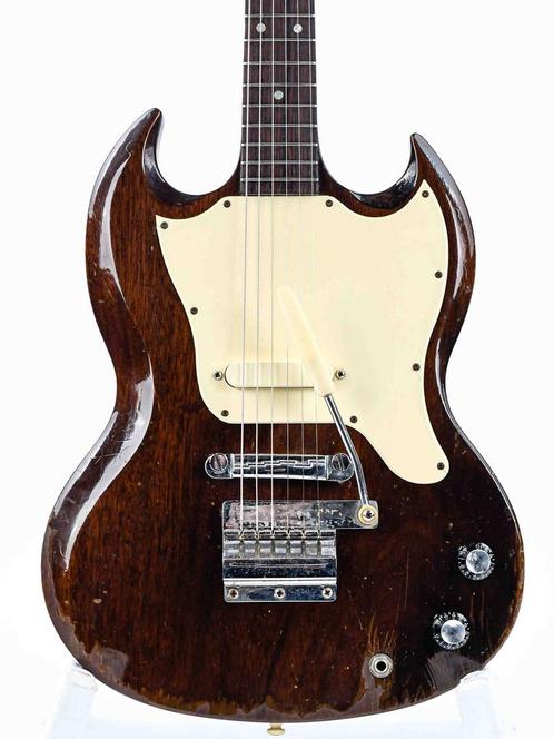 Gibson Melody Maker 3/4 Walnut Brown 1968 (Solid Body), Muziek en Instrumenten, Snaarinstrumenten | Gitaren | Elektrisch, Solid body
