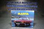 Folder Opel Manta A, uitgave januari 1972. (Folders), Nieuw, Verzenden