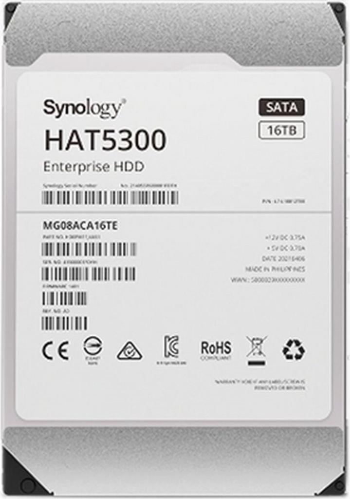 Synology HAT5300-16T 16 TB Buffer 512 MB Hard Drive, Computers en Software, USB Sticks, Verzenden