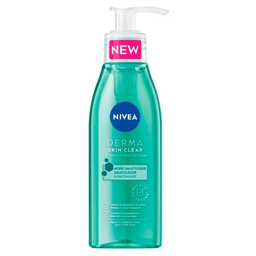 NIVEA Derma Skin Clear Reinigingsgel, Sieraden, Tassen en Uiterlijk, Uiterlijk | Gezichtsverzorging, Nieuw, Verzenden