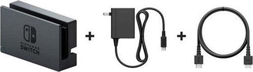 Nintendo Switch Docking Kit (Dock + Adapter + HDMI), Spelcomputers en Games, Spelcomputers | Nintendo Switch, Zo goed als nieuw