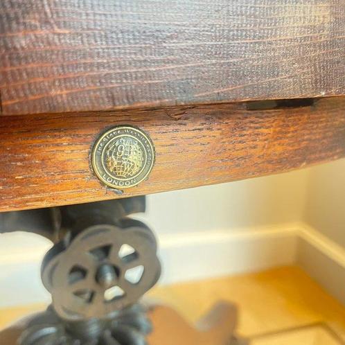 Globe Wernicke - Bureaustoel - bureaustoel - Eik, Antiek en Kunst, Curiosa en Brocante