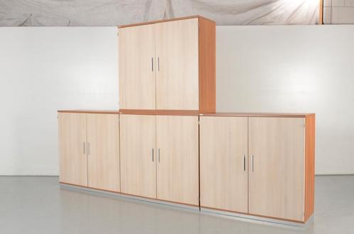 Palmberg prisma 2 klapdeurkast, licht eiken, noten, 360 x, Huis en Inrichting, Kasten | Roldeurkasten en Archiefkasten, Ophalen of Verzenden