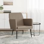 vidaXL Fauteuil 61x78x80 cm kunstleer cappuccinokleurig, Huis en Inrichting, Fauteuils, Verzenden, Nieuw