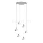 Rotaliana Luxy Hanglamp 6-lichts Cluster, wit/wit glanzend, Huis en Inrichting, Lampen | Hanglampen, Verzenden, Nieuw