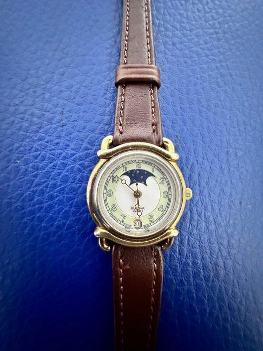 Bulova - moonphase - Zonder Minimumprijs - Dames - 1980-1989, Sieraden, Tassen en Uiterlijk, Horloges | Heren