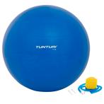 Tunturi Fitnessbal | Gymball | 75 cm | Incl. pomp | Blauw, Sport en Fitness, Verzenden, Nieuw, Fitnessbal