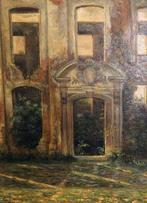 Danish School (XX) - Romantyczny dziedziniec z bram