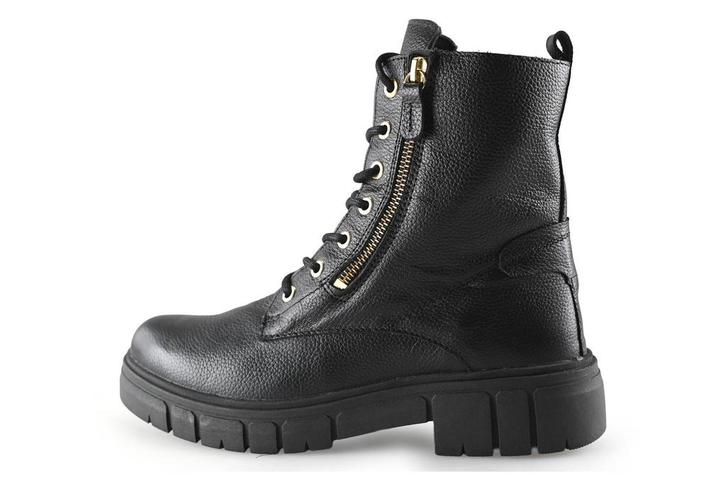 Feyn Veterboots in maat 39 Zwart | 10% korting, Kleding | Dames, Schoenen, Zwart, Zo goed als nieuw, Overige typen, Verzenden