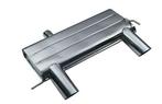 Eisenmann einddemper 2x102mm ø rond Audi TT (8N) | TT (8N) -, Auto-onderdelen, Verzenden, Nieuw, Audi