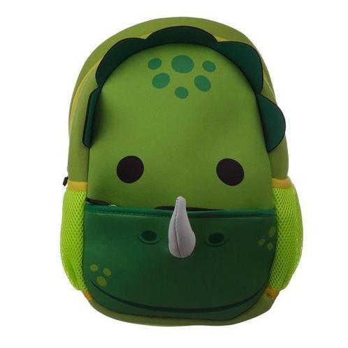 Neopreen Rugzak Dinosaurus groen - 28x20x8cm NIEUW, Sieraden, Tassen en Uiterlijk, Tassen | Rugtassen, Nieuw, Ophalen of Verzenden