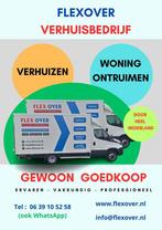 Goedkoop verhuisbedrijf -  HOOFDDORP  --- Flexover --, Inpakservice, Opslag