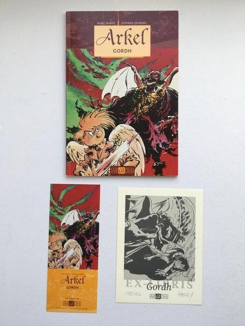 Arkel 1 t/m 4 - Complete serie - Beperkte oplage met prenten, Boeken, Stripboeken