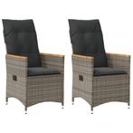 Tuinstoelen met Kussens | OP = OP | 55%, Ophalen of Verzenden, Nieuw, Rotan, Verstelbaar