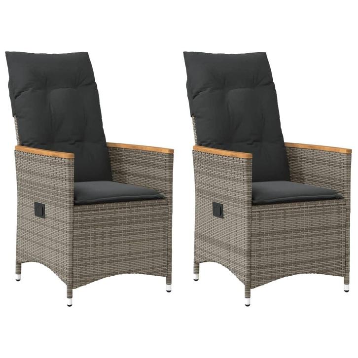 Tuinstoelen met Kussens | OP = OP | 55%, Tuin en Terras, Tuinstoelen, Verstelbaar, Nieuw, Rotan, Ophalen of Verzenden