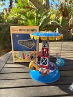 Ha Ha Toy - Blikken speelgoed - Space Capsule Carousel Wind, Antiek en Kunst