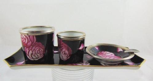 Smoking Set - Bureauset - Porselein & Zilver, Antiek en Kunst, Antiek | Goud en Zilver