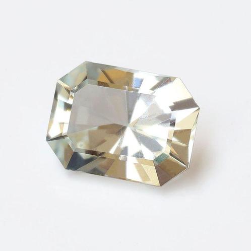 Zonder Minimumprijs - 1 pcs Wit Beril - 6.64 ct -, Sieraden, Tassen en Uiterlijk, Edelstenen