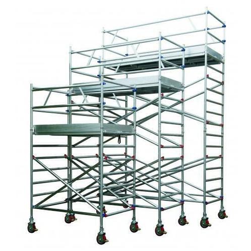 Maxall Rolsteiger 305x75 hoogte 4,20m - 6,0m, Doe-het-zelf en Verbouw, Ladders en Trappen, Nieuw, Ophalen of Verzenden