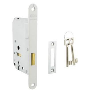 Deurbeslag | Kastslot | Nemef | 55 mm (Klavier, Wit), Doe-het-zelf en Verbouw, Hang- en Sluitwerk, Nieuw, Verzenden