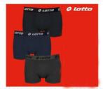 Lotto set van 3 boxers voor mannen - katoen - Zwart - grijs, Kleding | Heren