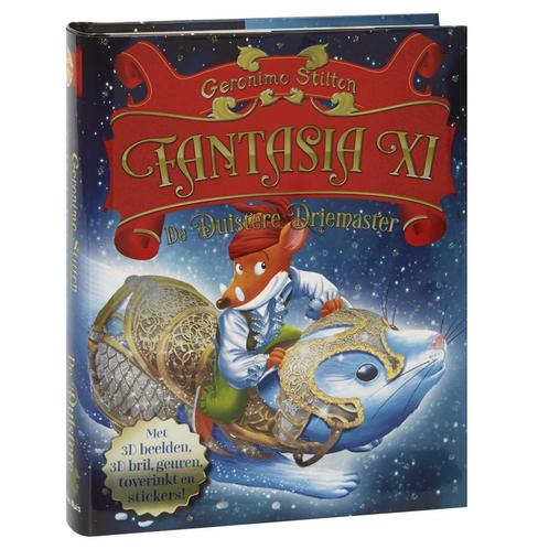 Fantasia XI 9789085923671 Geronimo Stilton, Boeken, Kinderboeken | Jeugd | onder 10 jaar, Gelezen, Verzenden