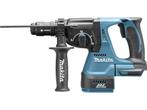 Makita DHR243ZJ - Boorhamer - 18V SDS-PLUS - Blauw, Doe-het-zelf en Verbouw, Gereedschap | Boormachines, Verzenden, Zo goed als nieuw