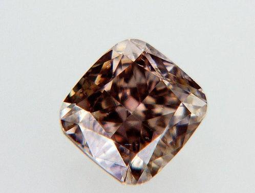 1 pcs Diamant  (Natuurlijk gekleurd)  - 0.22 ct - Cushion -, Sieraden, Tassen en Uiterlijk, Edelstenen