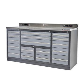 Professionele werkbank – montagetafel 183 x 70 x 95 cm. met beschikbaar voor biedingen