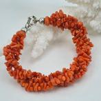 Bloedkoraal - Zilver - Armband - CORALLO MEDITERRANEO